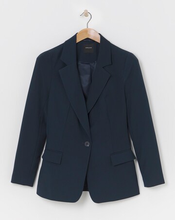 PVE Blazer With Wide Lapels