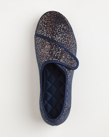 Jhulianna Touch and Close Slipper - Wide Fit (E)