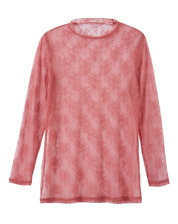 Rose Lace Layering Top
