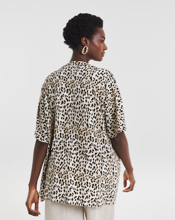 Edge to Edge Printed Cardigan