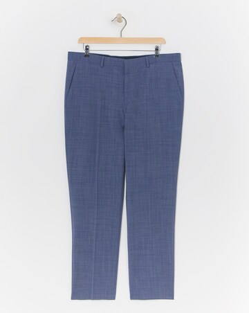 BOSS Blue Wool Mix Suit Trouser