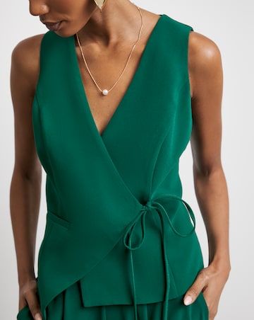 Joanna Hope Tie Detail Waistcoat