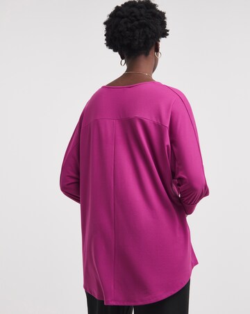 Purple Oversized Top