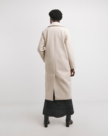 Cream Longline Coat