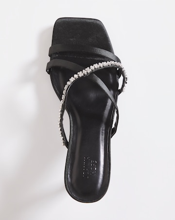 Joanna Hope Diamante Crossover Heel Extra Wide Fit (EEE)
