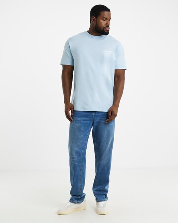Jack & Jones Norrebro Back Graphic T-Shirt - Blue