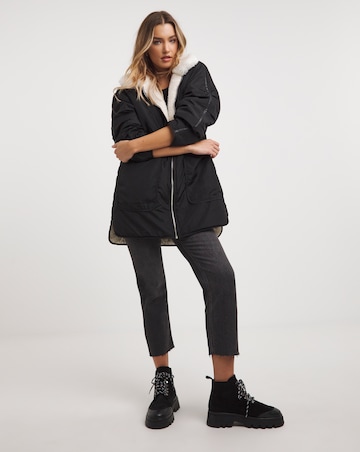 Neutral Reversible 2 in 1 Hybrid Coat