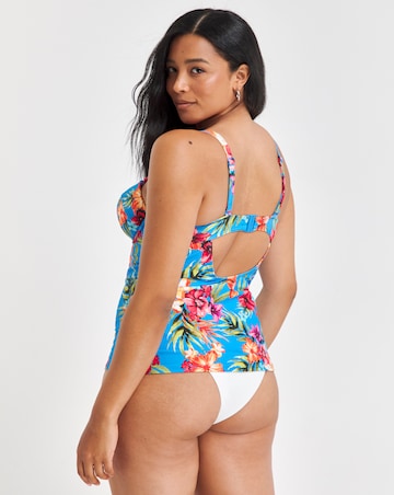 Mix and Match Underwired Bandeau Tankini Top