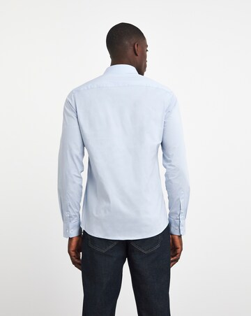 Calvin Klein Blue Stretch Slim Shirt