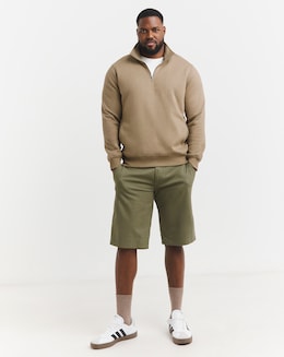 Jack &amp; Jones Dave Chino Shorts - Dusty Olive