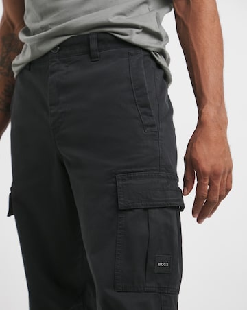 BOSS Cargo Trouser - Black