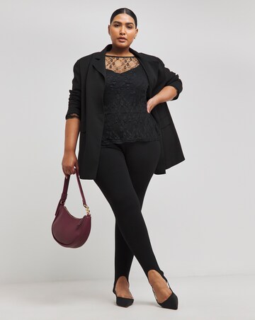 Black Lace Top