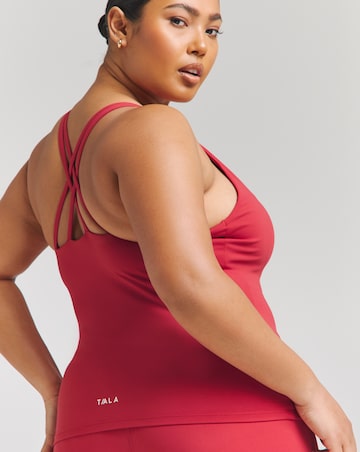 TALA SkinLuxe Built In Support Strappy Back Cami Top