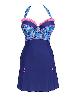 Joe Browns Butterfly Print Wired Swimdress