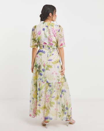 Hope & Ivy Valentina Wrap Maxi Dress