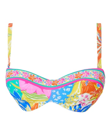 Figleaves Frida Underwired Bandeau Bikini Top