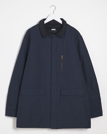 Navy Cotton Worker Jacket