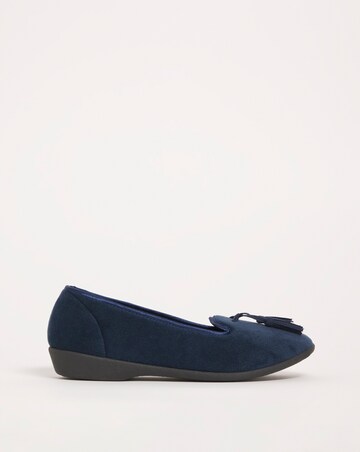Tassle Slipper - Extra Wide Fit (EEE)