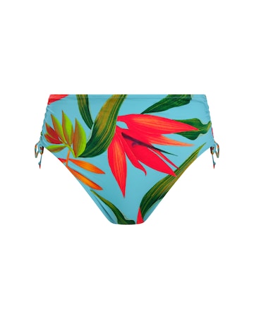 Fantasie Pichola High Waist Bikini Brief Aqua