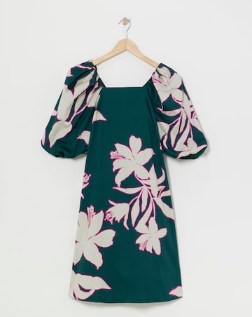 Joanna Hope Floral Cotton Shift Dress
