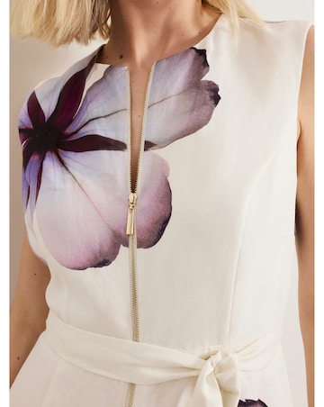 Phase Eight Placement Linen Dress