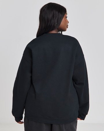 Black MTV Dripping License Sweatshirt