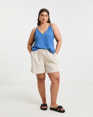 Simply Be Blue V Neck Cami