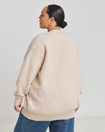 Simply Be Fluffy Edge to Edge Cardigan