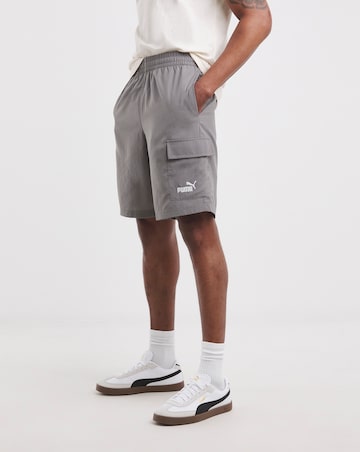 PUMA Essentials No.1 Logo Woven 9" Cargo Shorts