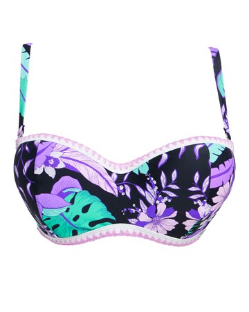 Figleaves Frida Underwired Bandeau Bikini Top