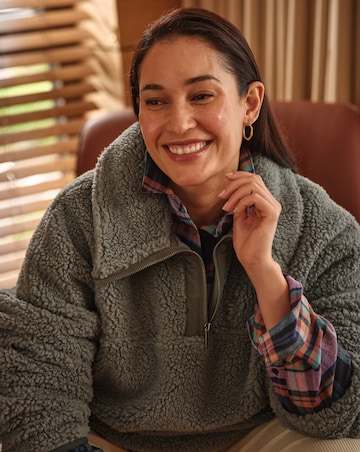 FatFace Parker Half Neck Fleece