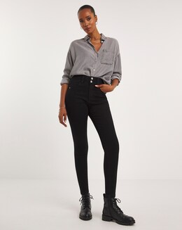 MAGISCULPT Black Skinny Leg Jeans