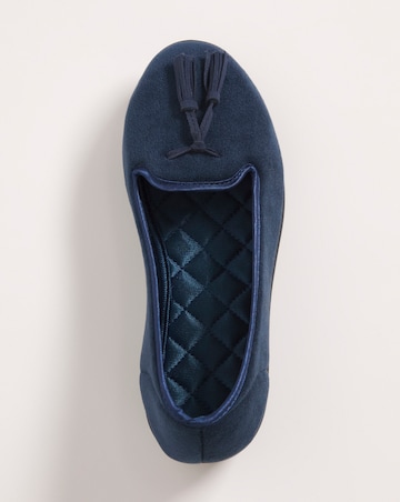 Tassle Slipper - Extra Wide Fit (EEE)