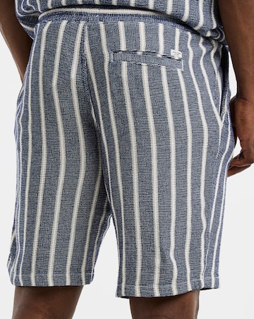 Jack & Jones Coba Stripe Short - Blue