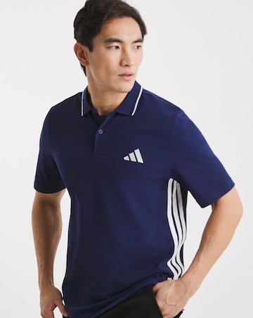adidas 3 Stripes Pique Polo