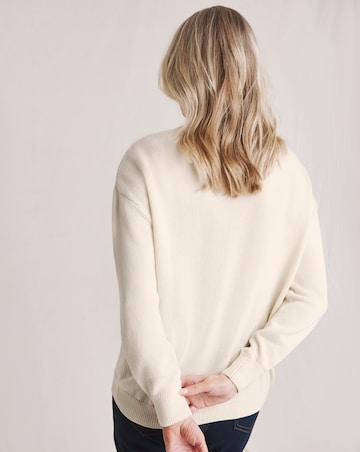 Julipa Pure Cotton Henley Jumper
