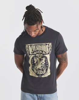 Levi's Short Sleeve Graphic T-Shirt - Black