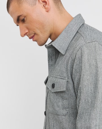 Double Pocket Twill Overshirt