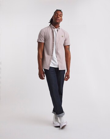 Lyle & Scott Short Sleeve Gingham Shirt