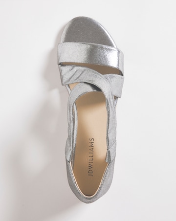 Sonya Multi Strap Espadrille Wide E Fit