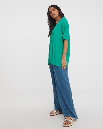 Crinkle Tunic Top