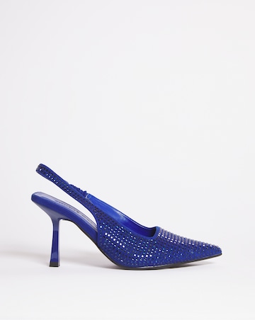 Lille Embellished Heeled Shoes Ex Wide Fit