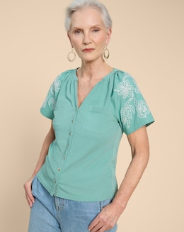 White Stuff Daisy Raglan Shirt