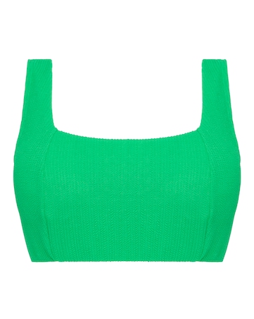 Mix and Match Crinkle Square Neck Bikini Top