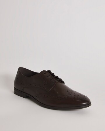 Formal Leather Brogue Wide