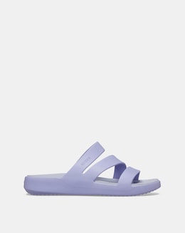 Crocs Purple Getaway Strappy Slider Sandals -Standard Fit (D)