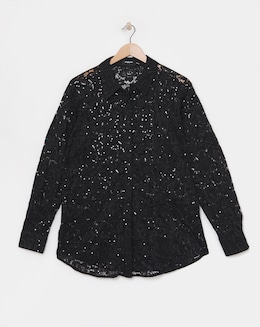 Sequin Lace Shirt