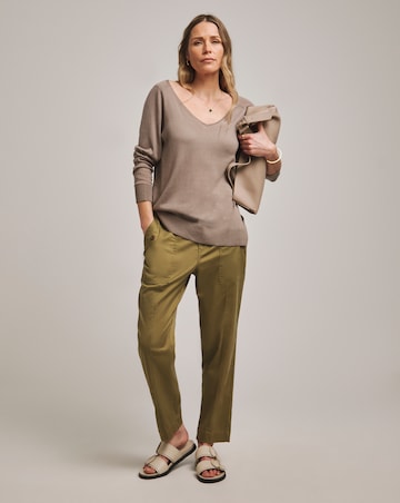 Anthology Fine Gauge V Neck Jumper