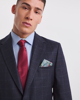 William Hunt Flannel Suit Jacket Long