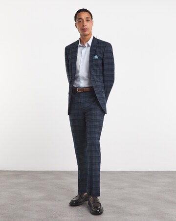 Warm Handle Check Suit Trouser